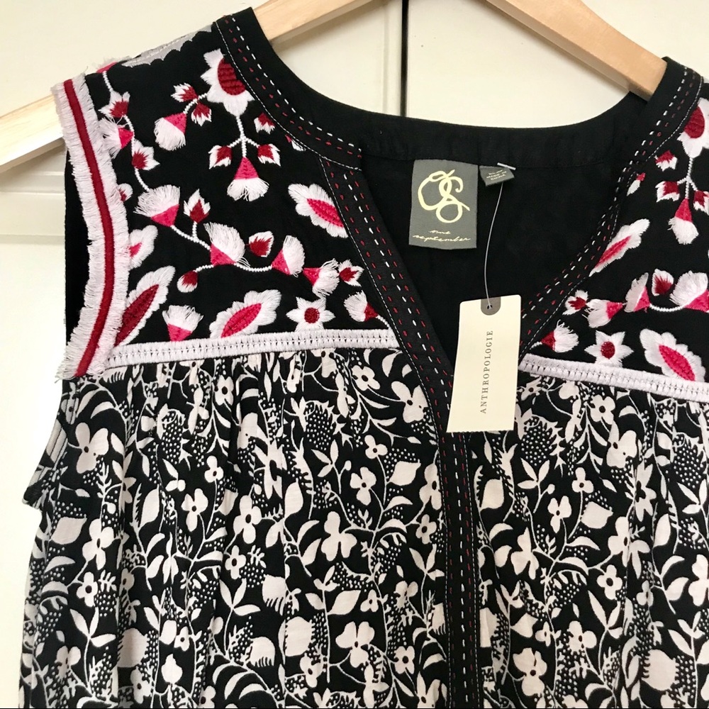 Anthropologie✨ Multi-Pattern Top